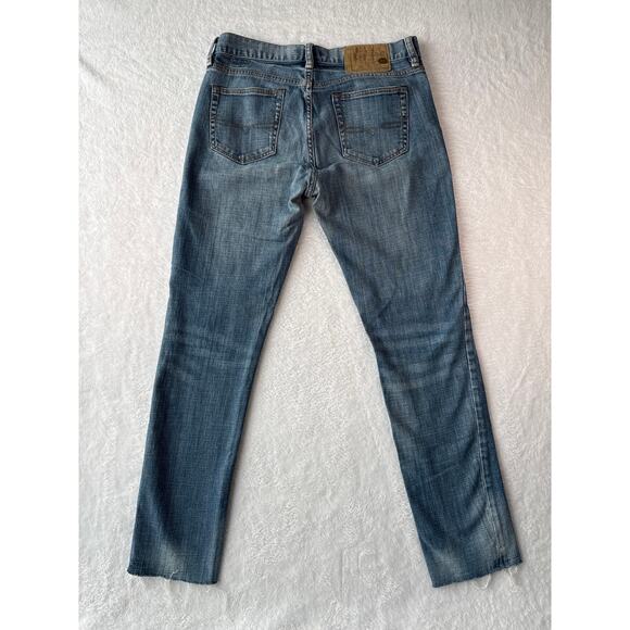 Ralph Lauren Jeans Thompson 650 Women Size 30 Raw Hem Cotton Denim - Picture 9 of 10